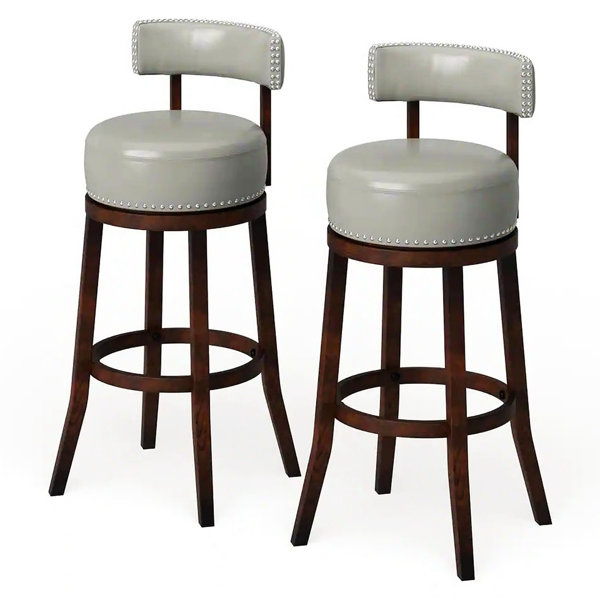 Wildon Home® Bartul Swivel 30'' Bar Stool Wayfair